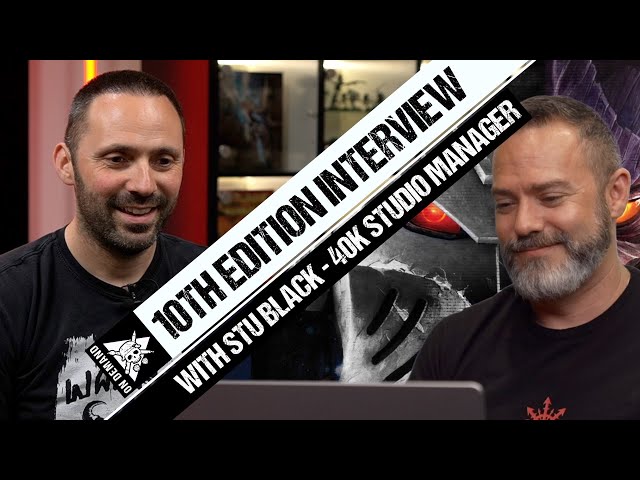 40k 10th Edition Interview with Games Workshop!