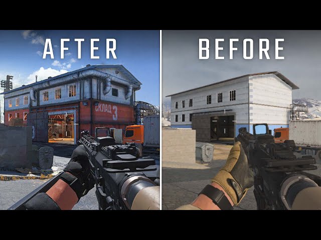 Warzone Mobile Before and After Graphics Update Comparison | Update 2.5.0