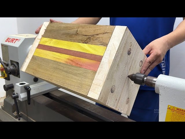 Woodturning - Simple Techniques To Create Stunning Product Of Skilful Carpenter On Wood Lathe