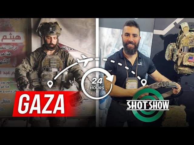 From WAR to SHOT Show 2024 in 24hrs!