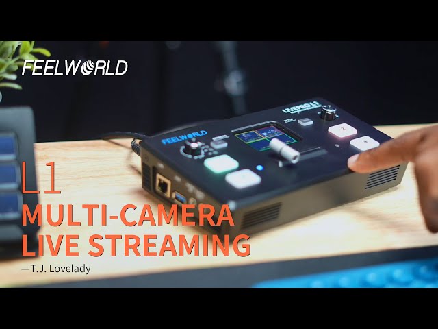 Feelworld L1 Four HDMI Ports for Live Multi-camera Switching During Live Shows-@tjlovelady