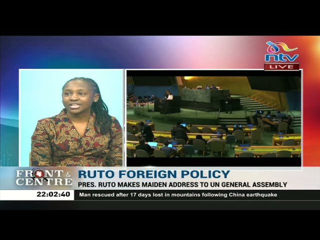 Ruto's speech reading technique is a non-issue: Annabel Njoki | Front and Centre