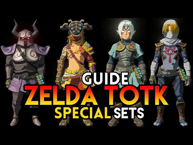 Zelda Tears Of The Kingdom - All SPECIAL Armor Sets, Masks, Helmets & Where to Get Them - FULL GUIDE