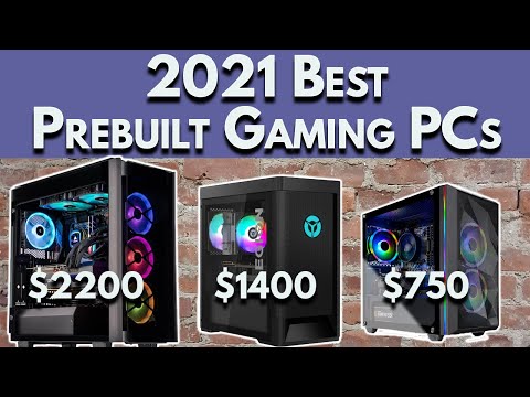 Best Prebuilt Gaming PC 2021 -- 1080p, 1440p, 4K Gaming | Best Gaming PC 2021
