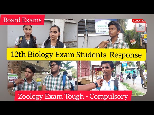 12th Biology Exam|Zoology Romba கஷ்டம்|Botany Very Easy|Students Response|Dineshprabhu