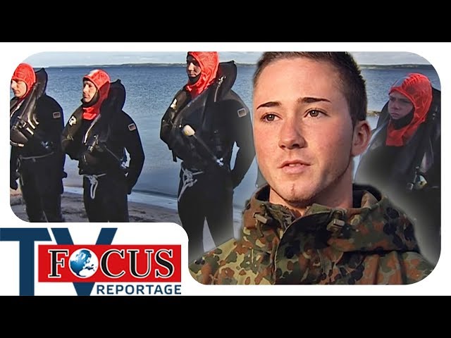 Traumjob Minentaucher: So hart ist die Aufnahmeprüfung bei der Marine! | Focus TV Reportage