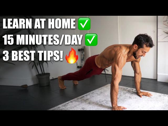 How To Start Calisthenics at Home for Beginners (No Equipment)
