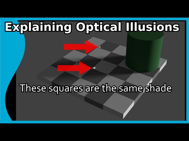 Explaining Optical Illusions: Part 2 - The famous checkerboard illusion