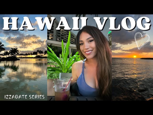 HAWAII TRAVEL & FOOD VLOG : Part 1 | izzadate