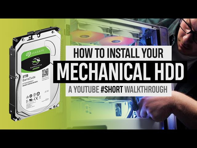 This is HOW to install a HDD in a Gaming PC