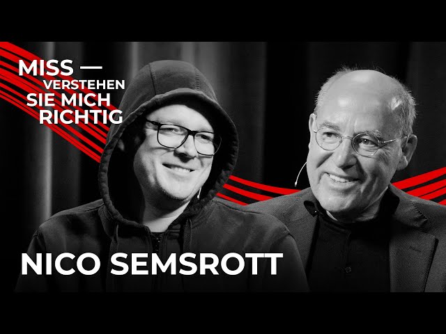 Gregor Gysi im Gespräch mit Nico Semsrott