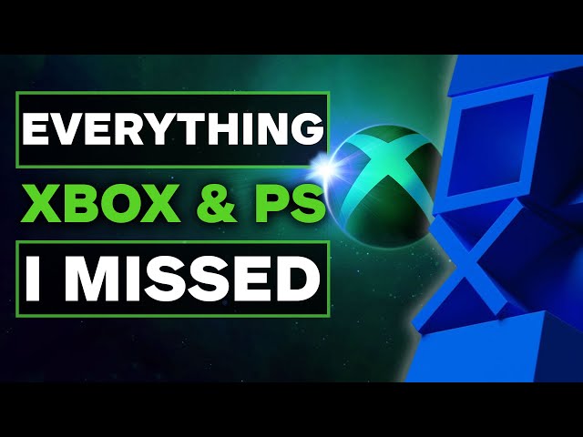All the Xbox & PlayStation News I Missed