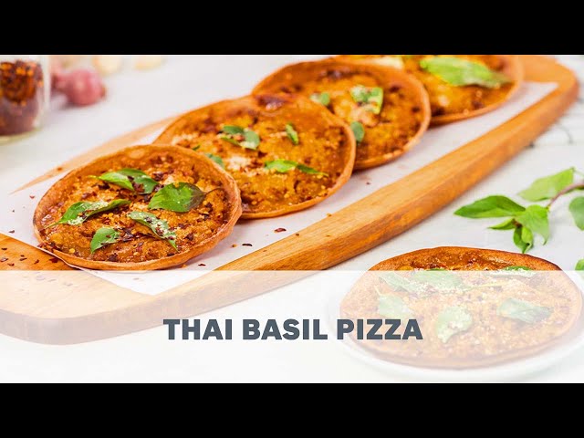 Thai Basil "Pizza" - Cooking with Bosch