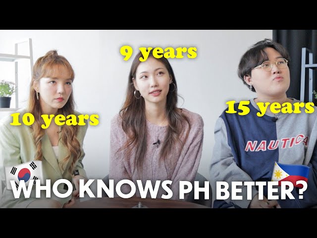 Koreans' Who Knows the Philippines Better Challenge! 🇰🇷🇵🇭 pt.1