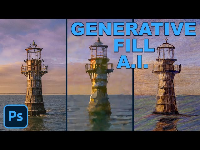 GENERATIVE FILL A.I : Transform Photos into Stunning Paintings or Sketches (Photoshop)