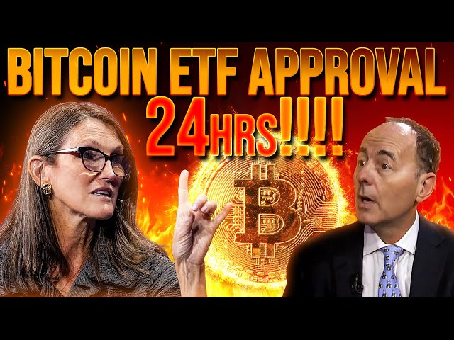 🚨Bitcoin ETF in 24hrs!🚨 Cathie Wood Slashes Fees!🔥