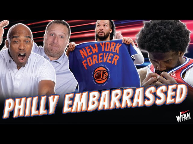 Knicks & Their Fans Take Over Philadelphia