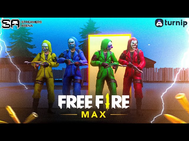 Free Fire Max Live & All New Updates #TurnipXDesiGamers