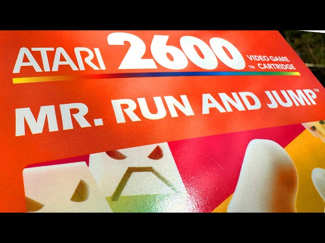 Classic Game Room - Mr. Run and Jump for Atari 2600 review