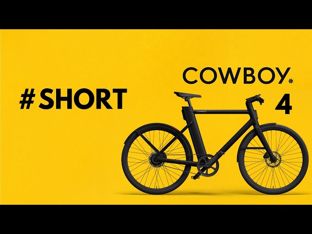 Cowboy 4 E-Bike Setup and Ride #shorts