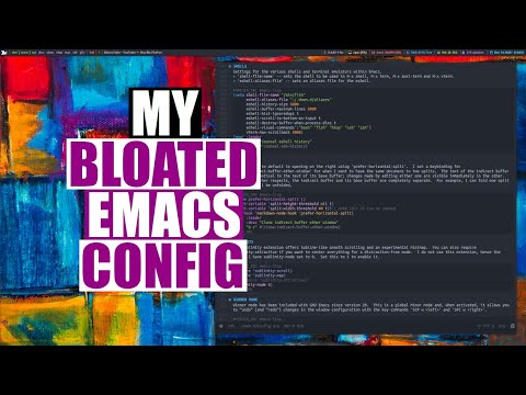 Looking At My Doom Emacs Config - DT LIVE
