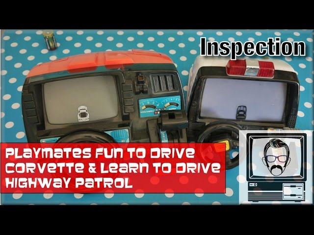 Tomy Turbo Dashboard Clones - Corvette Dashboard & Highway Patrol Inspection | Nostalgia Nerd