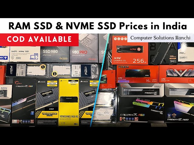 SSDs , RAMs , NVME SSDs Prices In Ranchi India | Computer Solutions Ranchi