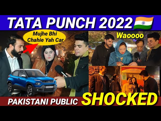 TATA PUNCH 2022🇮🇳 L TOP MODEL 2022 l PAKISTANI PUBLIC 😳 REACTION REACTION l DailySwag |