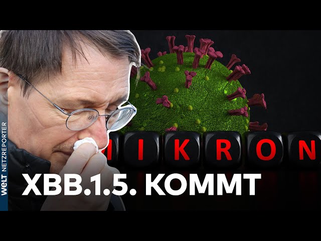 CORONA XBB.1.5.: Neue hochansteckende Omikron-Variante macht Karl Lauterbach Sorgen