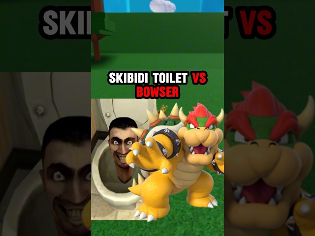 Skibidi Toilet VS Bowser