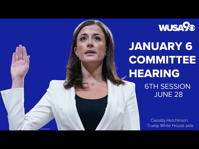 Jan. 6 committee hearings | Day 6, June 28