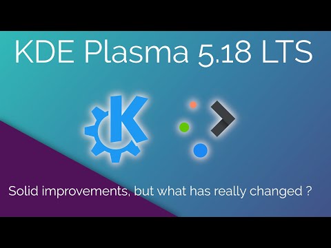 KDE Plasma 5.18 LTS: refinements and improvements, but nothing game changing