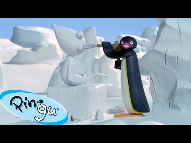 Pingu Tries New Hobbies 🐧 | Pingu - Official Channel | Cartoons For Kids