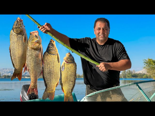 I Caught And Cooked An Unforgettable Lunch Out Of Fish! 2 Best Recipes From Fish In Nature