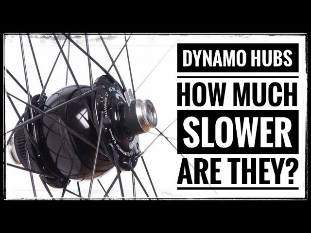 How Much Do Dynamo Hubs Really Slow You Down?