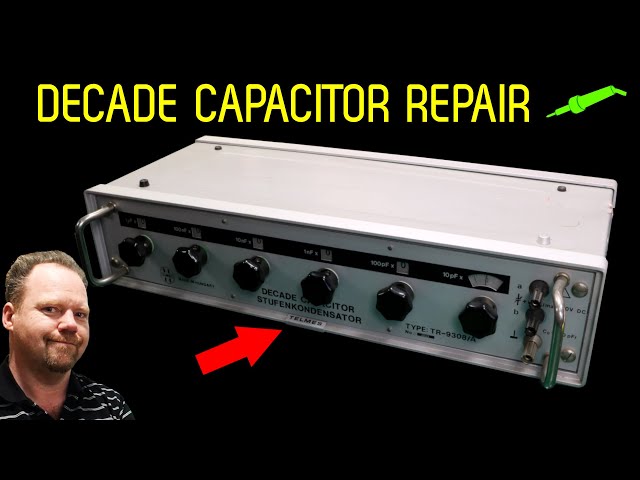 🔴 Telmes TR-9308/A Decade Capacitor Repair - No.1229
