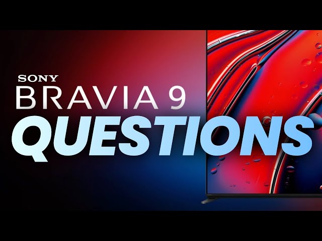 Sony BRAVIA 9 Mini LED TV & XR Processor Secrets Revealed!