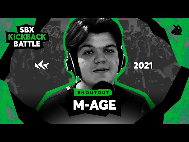 M-Age | Look At Me Now | SBX KICKBACK BATTLE 2021: LOOPSTATION EDITION