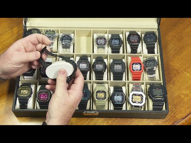 G-Shock Squares in 2023 Featuring the GW-M5610U-1C In Depth Review