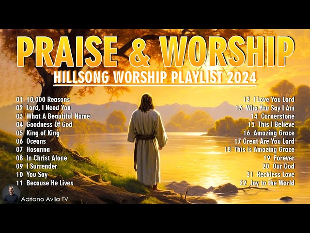 Best Worship Songs 2024 Playlist 🎵 Non Stop Christian Gospel Music 🙏 Bless The Lord Oh My Soul