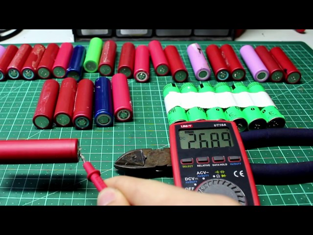 How To Salvage Batteries For Projects