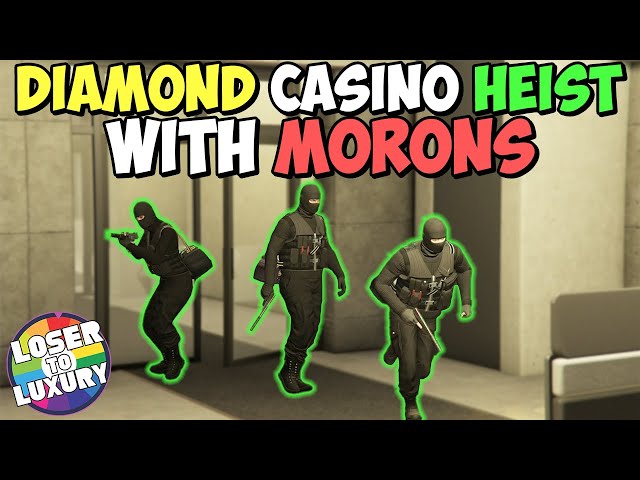 I Joined a RANDOM Diamond Casino Heist With 2 MORONS in GTA 5 Online |  Loser to Luxury EP 51
