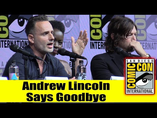 Andrew Lincoln Announces He's Leaving WALKING DEAD This Season  | Comic Con 2018