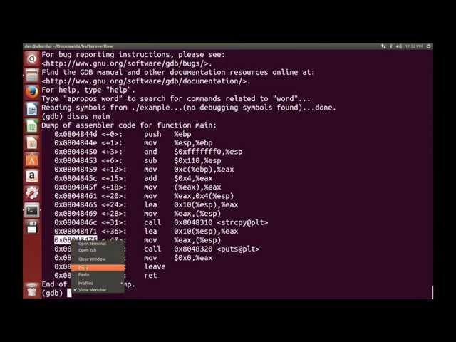 How to exploit a buffer overflow vulnerability - Practical