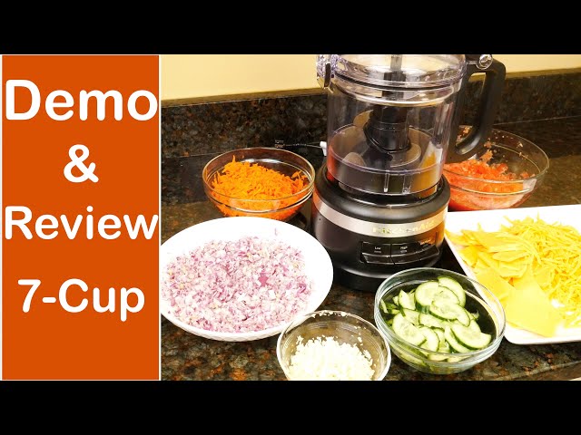 KitchenAid 7 Cup Food Processor Review Demo