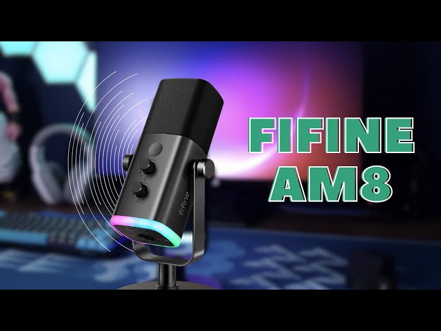 Fifine Ampligame Am8 Mic Review | The Best Affordable Mic Yet!