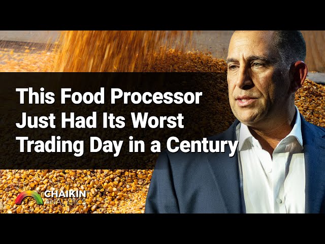 This Food Processor Just Had Its Worst Trading Day in a Century