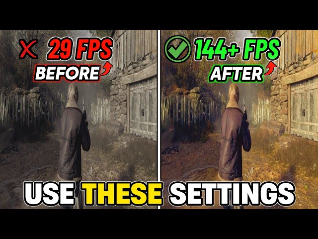 🔧Resident Evil 4 Remake: How To Boost FPS & Fix FPS Drops - Increase Performance/FPS On ANY PC✅