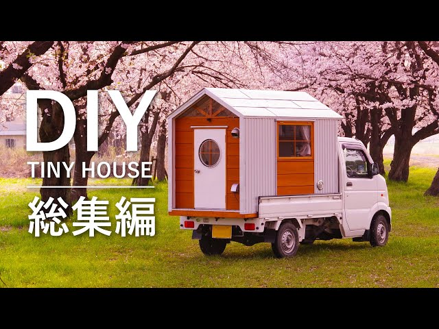 Tiny house on a mini truck. From start to finish.