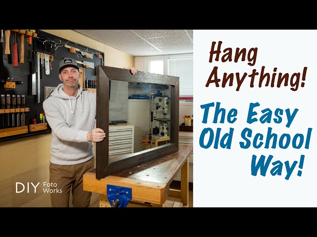 How to Hang Anything! Old School Way!   4K